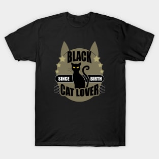 Black Cat Lover T-Shirt